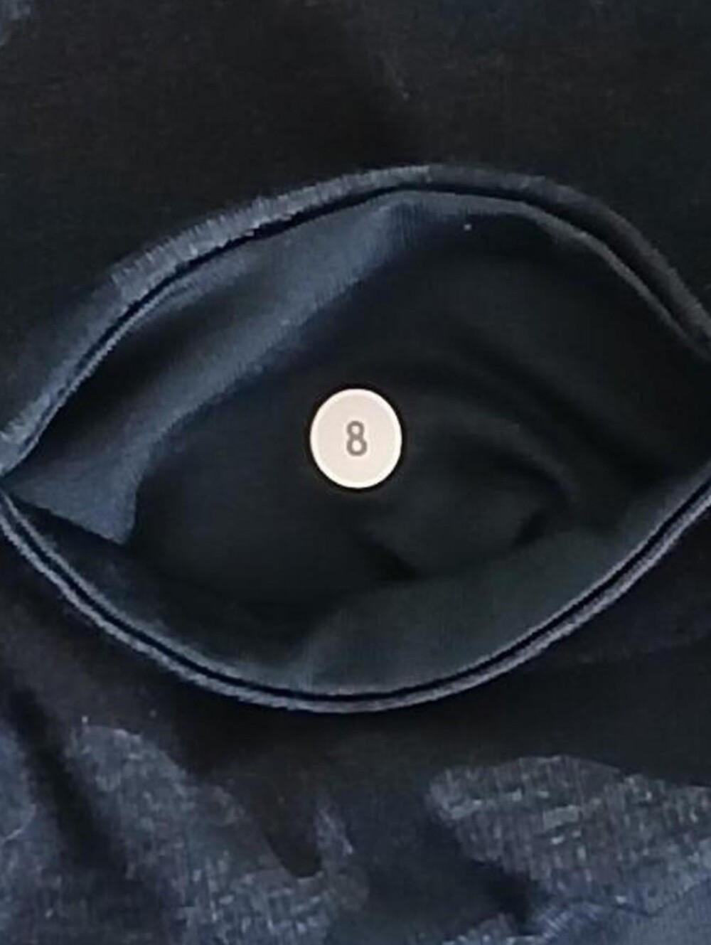 Lululemon Size 8 Blue Camo Leggings - Picture 4 of 9